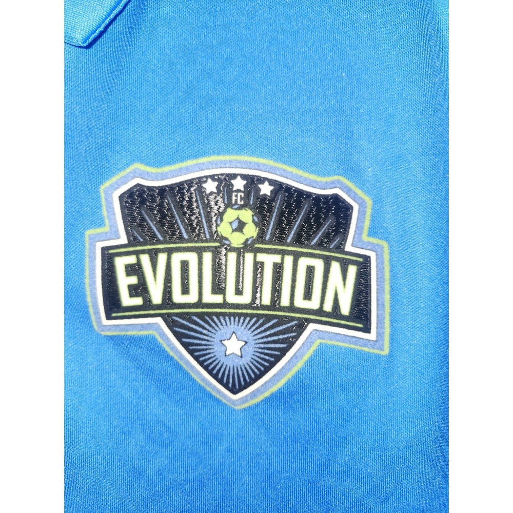 Puma Shirt M Mens Soccer/ Football Team Blue Short Sleeve Jersey NWT - Picture 4 of 9